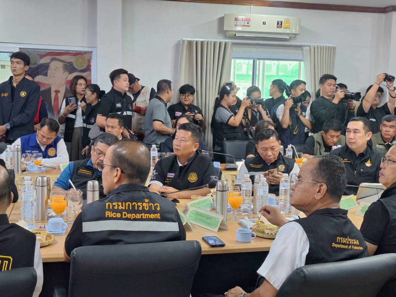 title - รมว.กษ. และ รมช.กษ. ลงพื้นที่ตรวจราชการในพื้นที่จังหวัดนครพนม